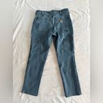 Carhartt Women's Rugged Flex® Relaxed Fit Double-Front Jeans Size 8 Short Photo 4