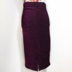 Wild Fable NWOT Purple Midi Skirt Metallic Tinsel Photo 3