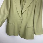 Pendleton Vintage 90s  Pastel Green Wool Blazer Jacket Photo 3