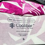 Coolibar Women's Fuchsia and White Patterned Blouse Pink Photo 2