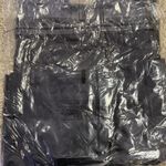 H by Halston Faux Suede Skirt with Hi-Low Hem A269437 QVC Black 16 NWT Photo 4