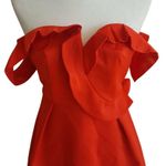Topshop From: Nordstrom Bardot Red Ruffle Mini Dress Size: 4 (Small) Photo 3