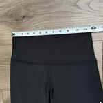 Lululemon Wunder Train High Rise Short 8" Black Orange Theory Logo Size 6 Photo 7
