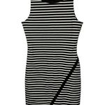 Jack by BB Dakota  Lorraine Ponte Shift Dress Striped Sleeveless Mini Dress Small Photo 3