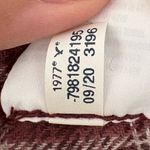 American Eagle  Plaid Peplum Flannel‎ Shirt Size Small Photo 6