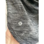 Lululemon Womens 6 Gray Tank Built in Bra Open Back Photo 4