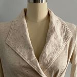 Anthropologie Dolan Left Coast Collection Heathered Knit Moto Jacket- Oatmeal- Size Large Photo 1