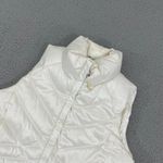 The North Face 550 Vest Women S Ivory Gorpcore Full Zip Puffer Photo 3