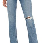 GRLFRND  The Kate Low Rise Slim Crop Jeans Hidden Hills Medium Wash Size 28 NWOT Photo 0