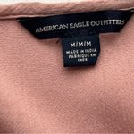 American Eagle Outfitters Mauve Embroidered Dress Photo 4