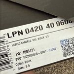 Shoe Dazzle Black Strappy Heels Size 6.5 Photo 4