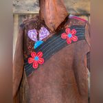 RISING INTERNATIONAL NEPAL HOODIE LONG JACKET Brown Size M Photo 2