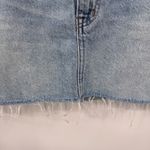 Madewell Crossover Denim Mini Skirt Womens 28 Blue Jean Cotton Cut-off Photo 2