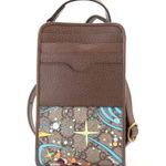 Gucci  Disney Donald Duck Phone Case Crossbody Bag Printed GG Coated Canvas Photo 3