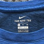 Nike The  Tee Blue Crewneck Pullover Shirt Dri-Fit Just Do It Iconic Size XL EUC Photo 5