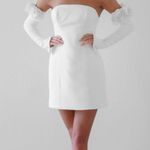 By Watters Mini Dress White Size 2 Photo 0