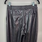 Black Faux Leather Pants Size 2 Rachel Zoe Black Pants Photo 4