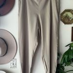 Eileen Fisher tan pull on pants 100% tencel elastic straight leg Women’s SIZE XL Photo 0