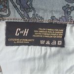 Citizens of Humanity NWT  Manic Cheeky Short Paisley Frayed Size 27 Photo 5