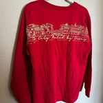 Blissfully Bookish City of Crows Game‎ Day Jersey Sz Small in Red Oversized Photo 0
