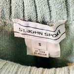 St. John Sport Pastel Mint Green Wool Wide-Leg Knit Pants Size S Photo 6