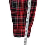 Dress Barn  Women's Red & Black Plaid Top Photo 6