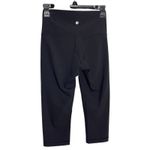 Lululemon  Wunder‎ Under Crop High Rise Curve 17" Heathered Black Leggings Size 6 Photo 3