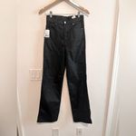 Revolve ‎ DrDenim Moxy  Straight in Black Metal jeans pants Photo 1