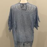 Mixit Blue Lace Cardigan Photo 3