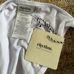 Rhythm White Bikini Bottoms Womens Sz L NWT Beachy Resort Vacation Summer Swim Size L Photo 7