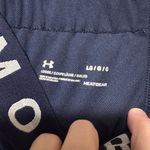 Under Armour  Women's Navy and White Athletic Shorts Photo 1
