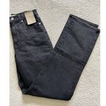 Madewell Curvy '90s Straight Leg Jeans Full Length Belmer Black Womens Size 25 Photo 5