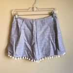 Line and Dot  small blue Shorts Photo 0