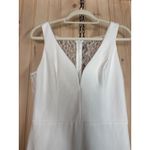 Lulus NWT Long-Lasting Love Ivory Lace V-Neck Mermaid Dress Wedding Bride Size L Photo 3