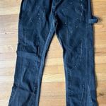 Gallery Department jeans black paint splashed large Size undefined Photo 0