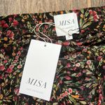MISA Los Angeles Misa Floral Knotted Skirt Photo 2
