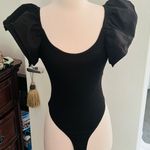 ZARA  Black Poplin Bodysuit Photo 2