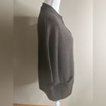 Coldwater Creek  metallic brown cardigan one button cape XL Photo 7