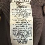 Stateside  Size Small Ribbed Henley Long Sleeve Midi Length Collared Dress Photo 10