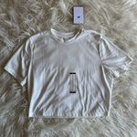 Nike Essential Crop T-Shirt White Size XL FQ6225-133 Photo 2