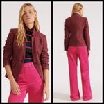 Veronica Beard 💕💕 Farley Dickey Jacket ~ Berry 2 NWT Photo 2