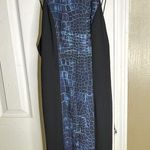 Fame and Partners Blue Slip Maxi Dress for Night Out Photo 0