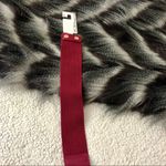 BCBGeneration NWT BCBGenration Wide Studded Bow Belt Red Photo 7