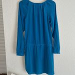 Rebecca Taylor 100% Silk Ruffle Front Mini Dress Long Sleeve Vacation Resortwear Photo 6