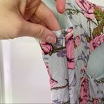 ASOS Romantic Floral Double-Slit Maxi Dress Sz 6 Photo 6