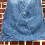 Levi's  Jeans Midi Denim Skirt size M Photo 7