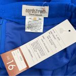 Nordstrom Vintage ‎ Pencil Skirt Deadstock Blue Faux Wrap Professional Blue NWT Photo 3