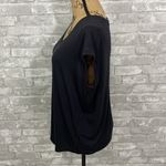 Athleta  Black Short Sleeve Tee Photo 1