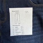 Lane Bryant Women's Size 20 Blue Denim Shorts Cuffed Hem Casual Photo 4