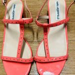 Karl Lagerfeld  Paris Pink Sandals  Photo 9